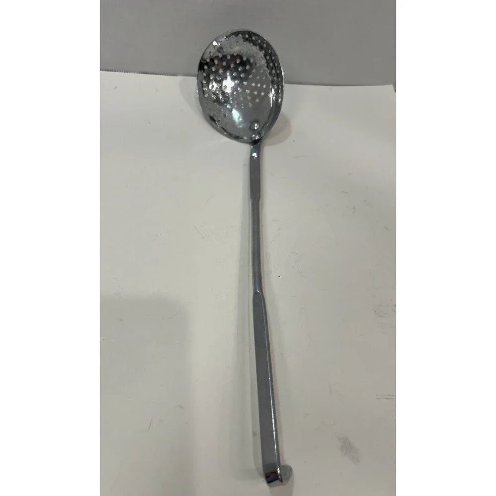 Irvin Ware Chrome USA Made Ladle Serving Spoon Utensil Hanging Handle MCM